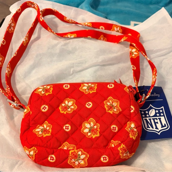 Brand New With Tags Kansas City Chiefs Crossbody Purse 
Originally $75.00 - Picture 3 of 3